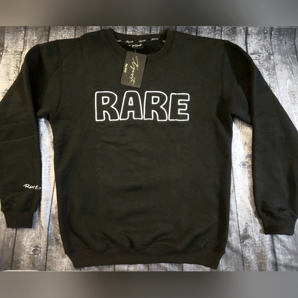 Xquisite "RARE" Black/White Sweatshirt